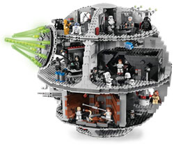 Les 14 sc&eacute;nettes et 24 minifigs de l'Etoile Noire Collector LEGO