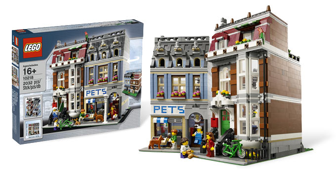 LEGO 10218 Pet Shop - L'animalerie