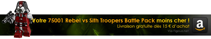 75001 Republic Troopers vs Sith Troopers Battle Pack - Nouveauté LEGO Star Wars 2013 disponible sur Amazon.fr