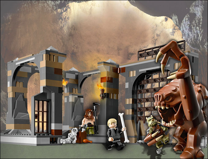 Illustration du set 75005 Rancor Pit - Nouveauté LEGO Star Wars 2013 !