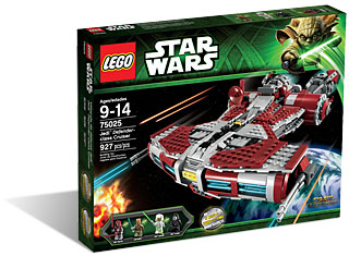 LEGO Star Wars 75025 Jedi Defender-Class Cruiser - La bo&icirc;te