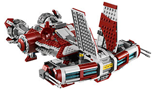 LEGO Star Wars 75025 Jedi Defender-Class Cruiser - D&eacute;tails du set