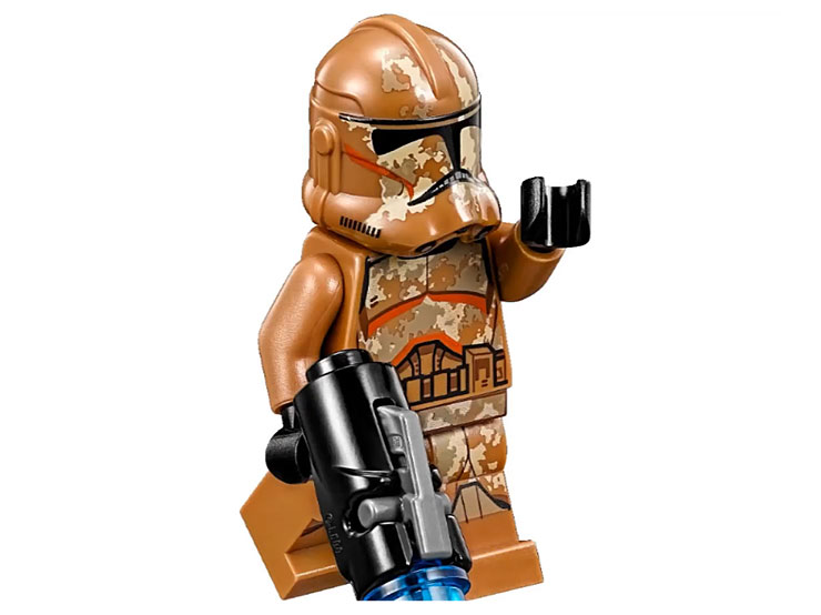 Minifigurine de Shadow Guard du set 75089 Geonosis Troopers