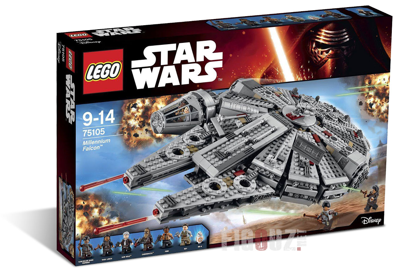 75105 Millenium Falcon - Lego Star Wars 7 - The Force Awakens | Photos
