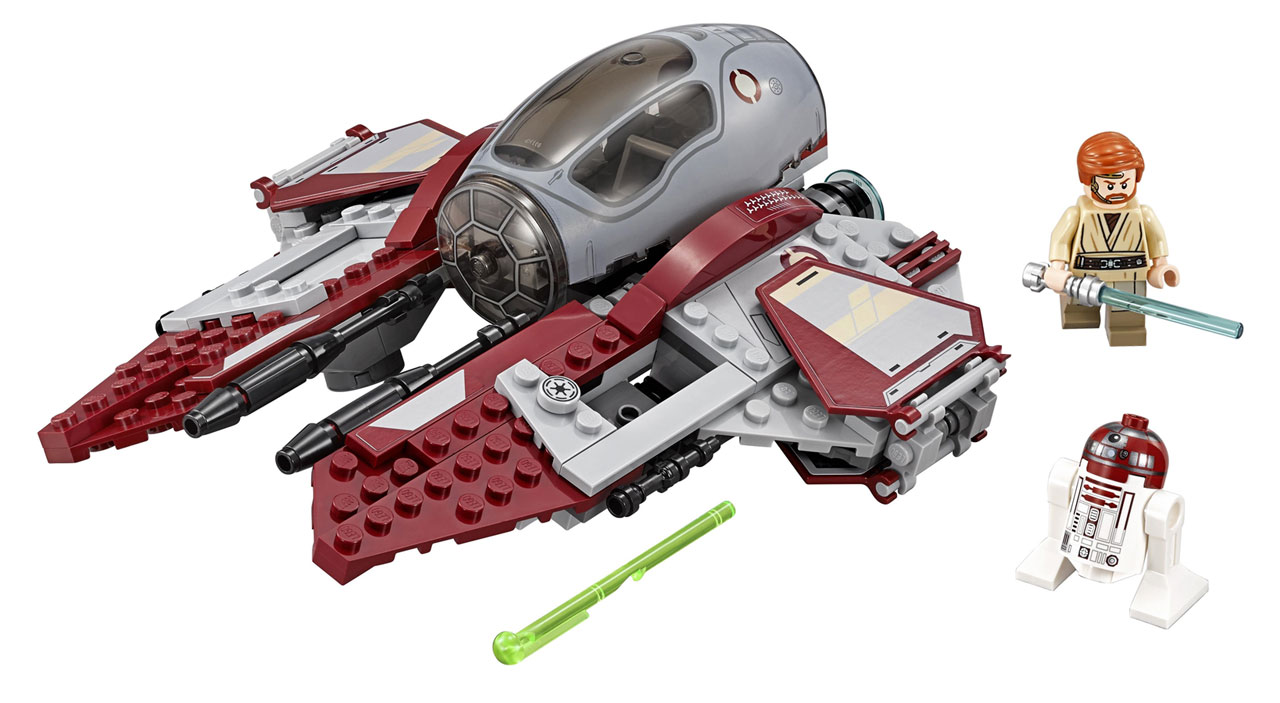 Contenu du Obi Wan s Jedi Interceptor Set LEGO Star Wars Saga Originale Contenu du Obi Wan s Jedi Interceptor Set LEGO Star Wars Saga
