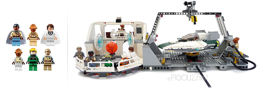 Lego Star Wars 7754 Home One Mon Calamari Star Cruiser Anniversary Edition