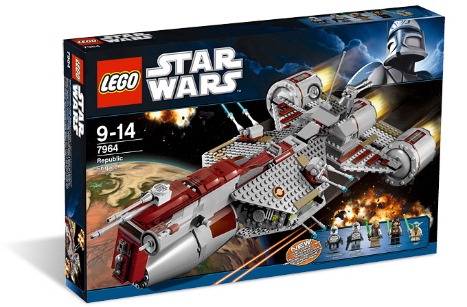 LEGO Republic Frigate - La boîte du set - Nouveauté LEGO Star Wars 2011
