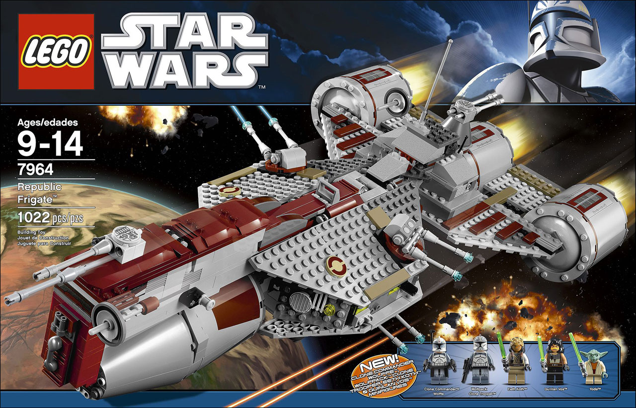Pics Photos  Lego Star Wars 7964 Republic Frigate 