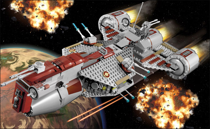 LEGO 7964 Republic Frigate - Illustration