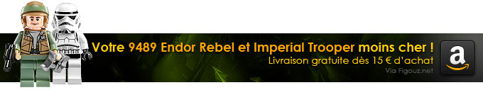 9489 Endor Rebel Trooper & Imperial Trooper Battle Pack - Nouveauté LEGO Star Wars 2013 disponible sur Amazon.fr
