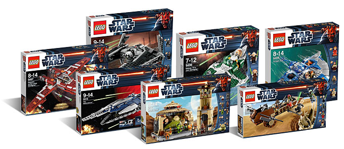 Le seconde vague des sets LEGO Star Wars 2012 disponibles sur Amazon !
