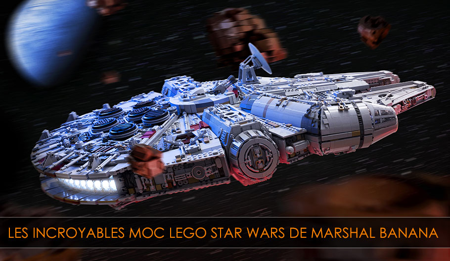 Les plus beaux MOCs LEGO Star Wars de Marshal Banana