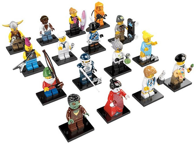 8804 LEGO Minifigures Series 4