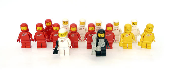 Minifigurines LEGO Classic Space de 1978 - 1981