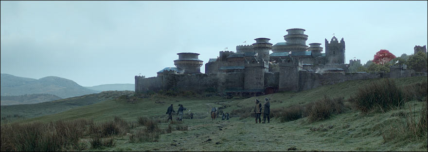 A Game of Thrones - Le château de Winterfell, fief de la maison Stark