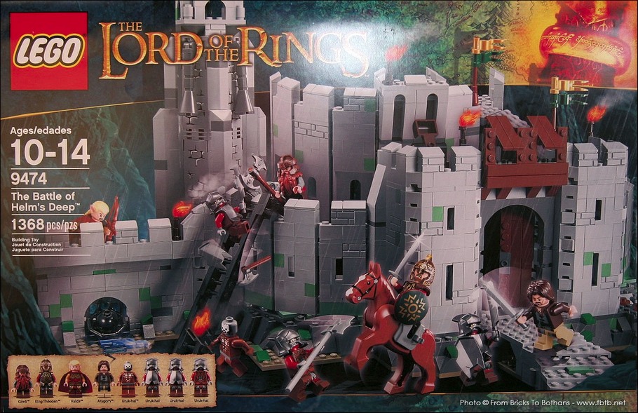 LEGO 9474 The Battle of Helm's Deep - La bataille du Gouffre de Helm