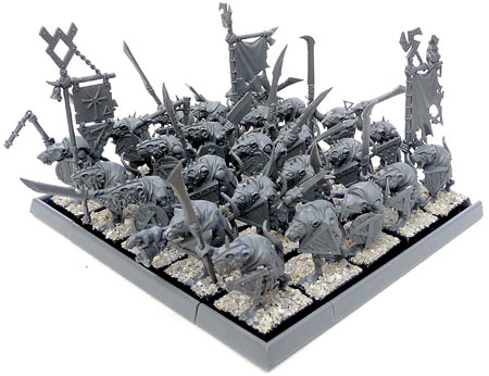 R&eacute;giment de 25 guerriers des clans !