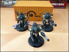 Army Box ONI - L'unité de 3 Zombie TacArms Alpha incluant 1 Samurai !
