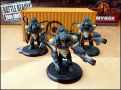 Army Box ONI - L'unité de 3 Zombie TacArms Alpha incluant 1 Samurai !
