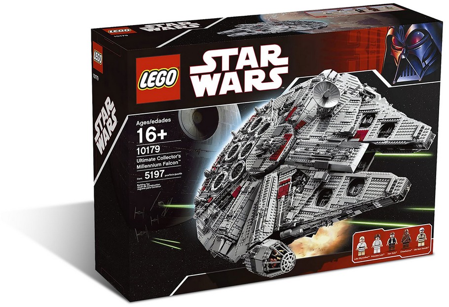 L'énorme boîte du set 10179 Millenium Falcon - Lego Star Wars Ultimate Collector Series