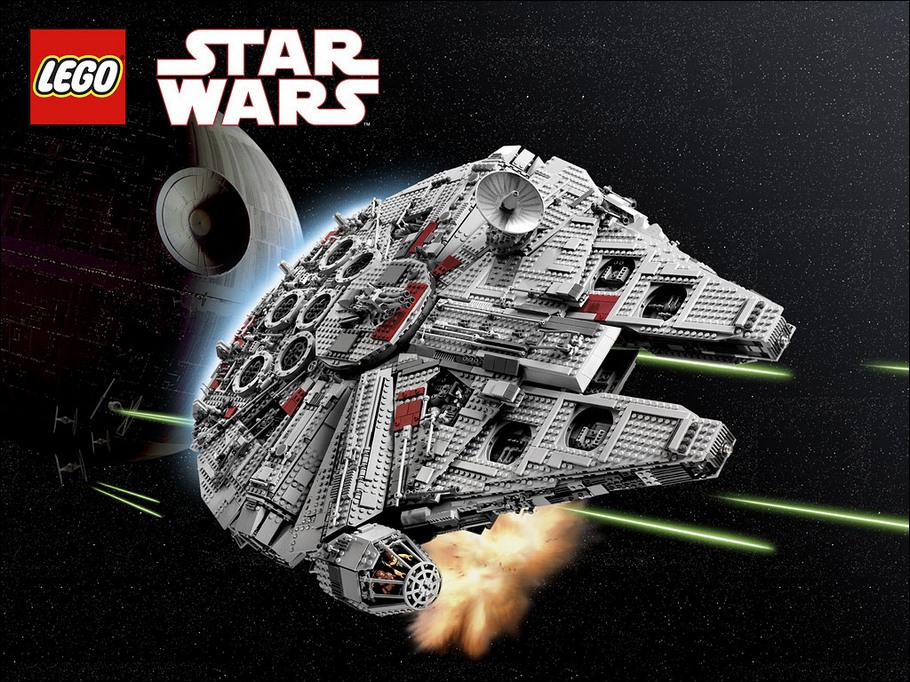 Le visuel de la boîte du set 10179 Millenium Falcon UCS - Lego Star Wars Ultimate Collector Series