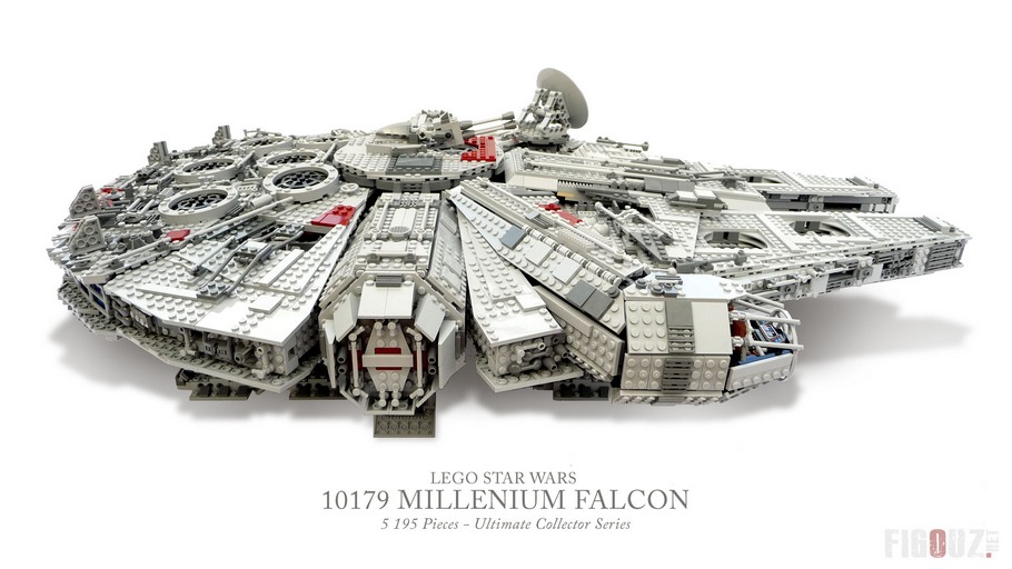 LEGO 10179 Millenium Falcon - Le Faucon Millenium Ultimate Collector Series dans toute sa superbe !