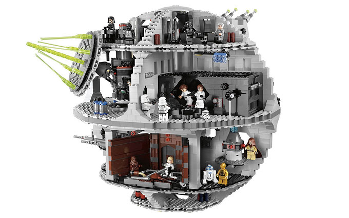 Les scénettes du set 10188 Death Star UCS