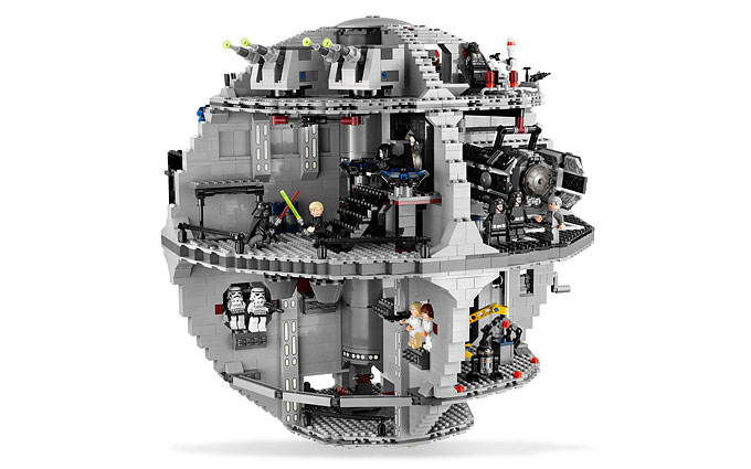 Les scénettes du set 10188 Death Star UCS