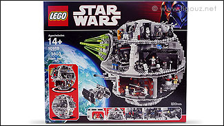 10188 Death Star - La grosse et belle boîte illustre à merveille ce superbe set de 3 803 pièces.