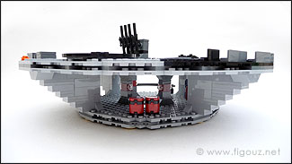 LEGO 10188 Death Star - Etape 1 - Les niveaux inférieurs et le premier plancher - Le fun commence !