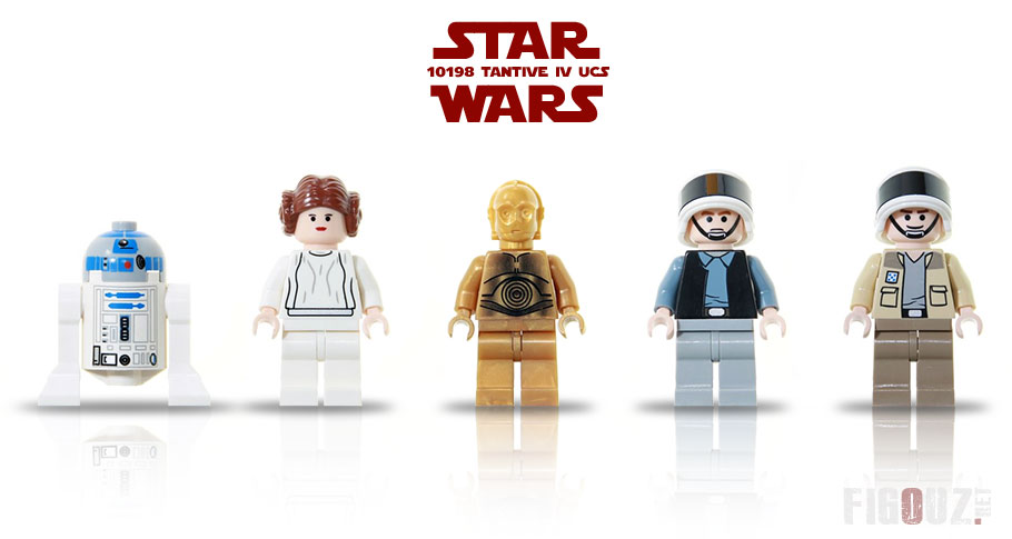 Les minifigurines du set 10198 Tantive IV UCS 10 Year Anniversary Edition, paru en 2009