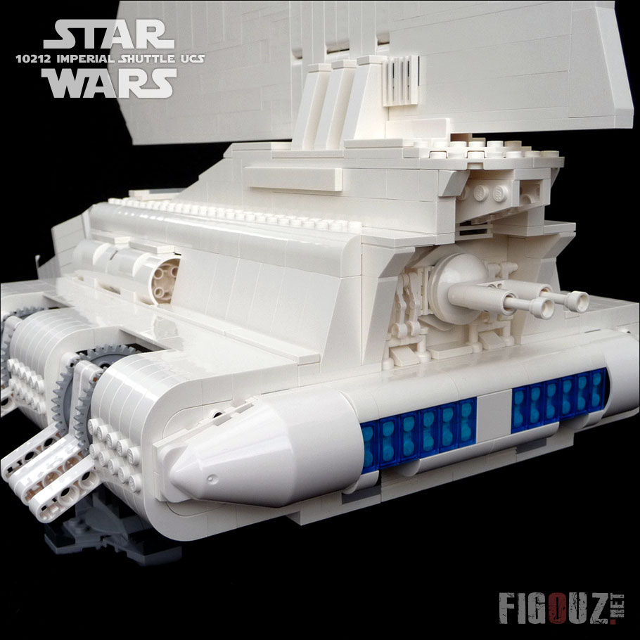 LEGO 10212 Imperial Shuttle UCS - Livret d'instructions n°3 - Assemblage des réacteurs et des canons laser arrière