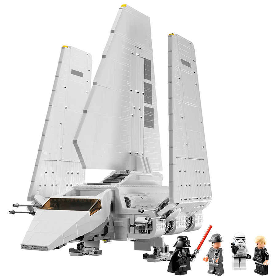 Le contenu du set 10212 Lamba Class Imperial Shuttle