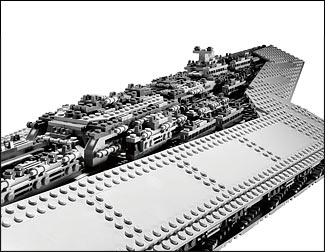 LEGO 10221 Super Star Destroyer™ Executor - Détails des greebs
