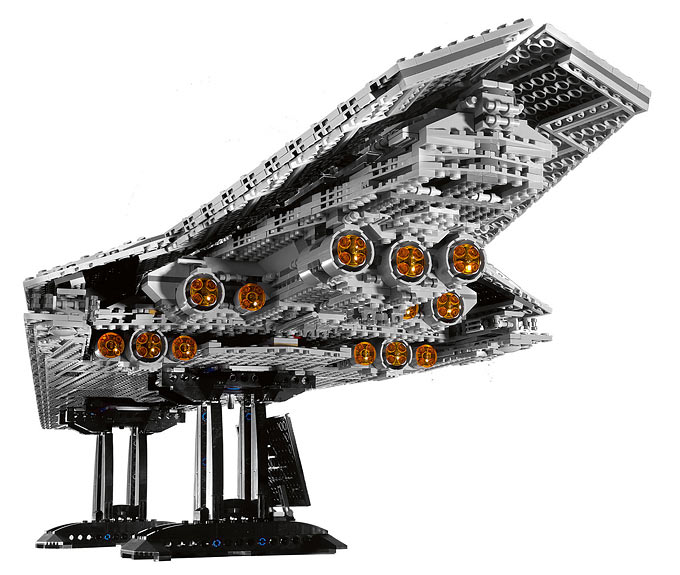 LEGO 10221 Super Star Destroyer™ Executor - Vue de dessous