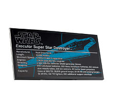 LEGO 10221 Super Star Destroyer™ Executor - Plaque de présentation