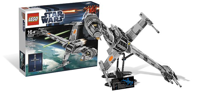Le set UCS 10227 B-Wing Starfighter - Nouveauté LEGO Star Wars 2012
