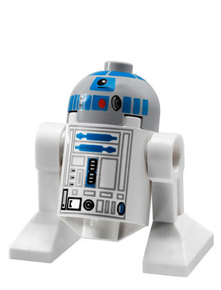 Minifigurine de R2-D2 du set 10236 Ewok Village Ultimate Collector Series