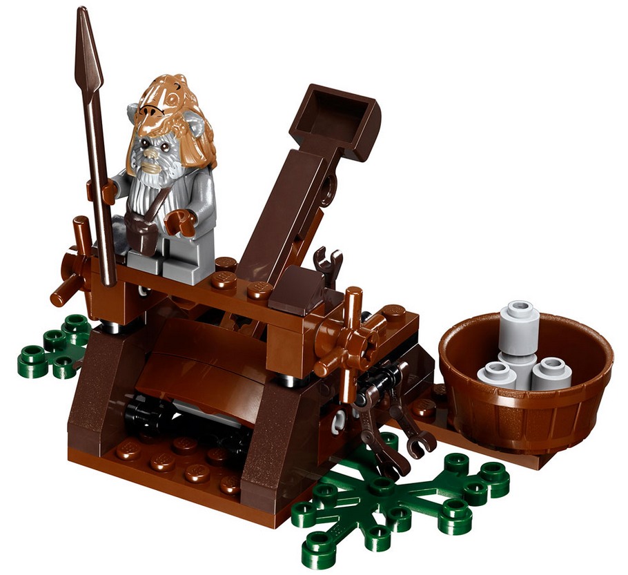 La catapulte des Ewoks du set 10236 UCS