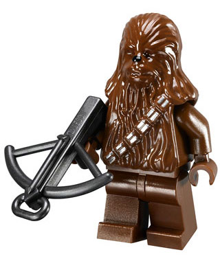 Minifigurine de Chewbacca du set 10236 Ewok Village Ultimate Collector Series