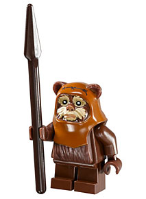 Minifigurine de Wicket du set 10236 Ewok Village Ultimate Collector Series