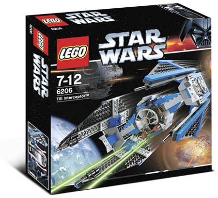 Le set LEGO 6206 TIE Interceptor