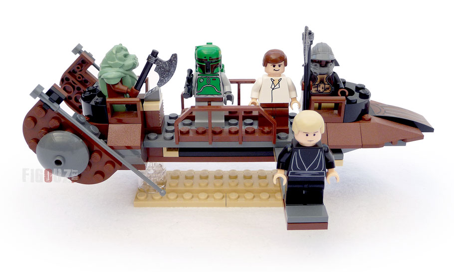 LEGO 6210 Jabba's Sail Barge - Le Desert Skiff !