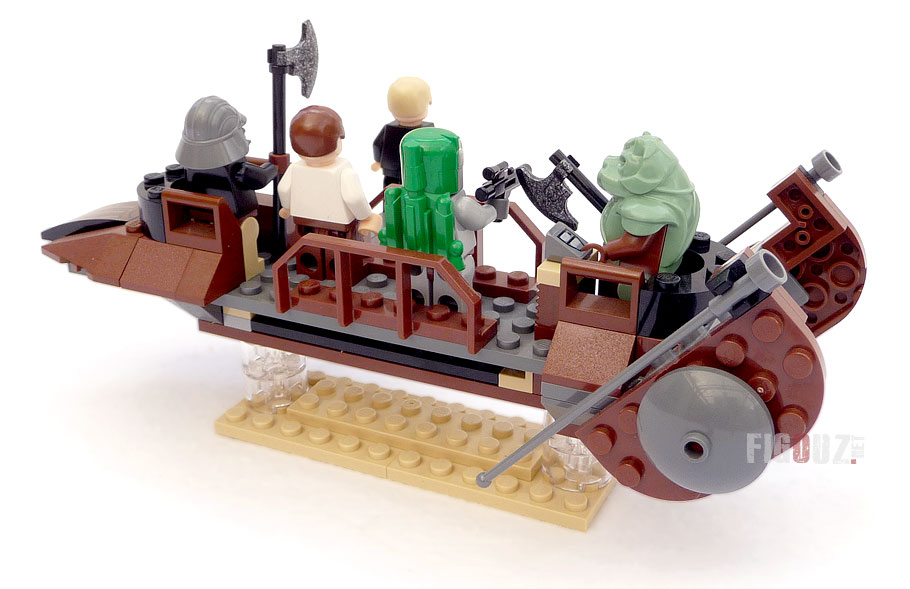 LEGO 6210 Jabba's Sail Barge - Le Desert Skiff !