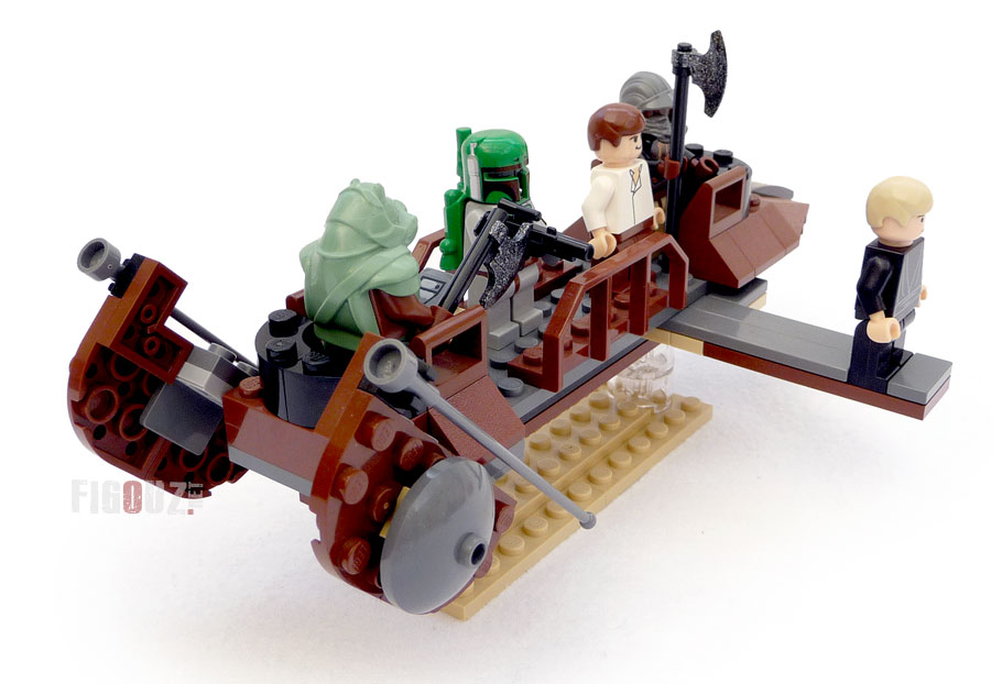 LEGO 6210 Jabba's Sail Barge - Le Desert Skiff !