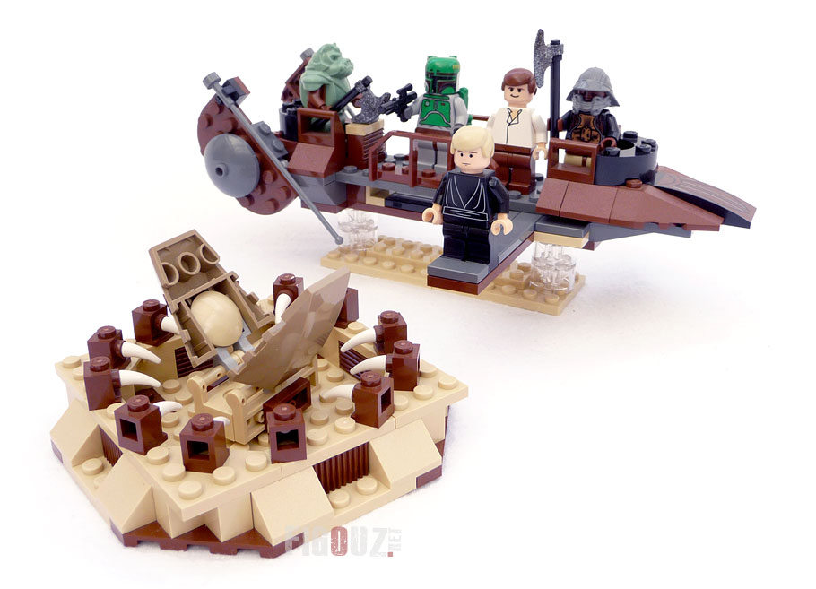 LEGO 6210 Jabba's Sail Barge - Le Desert Skiff !