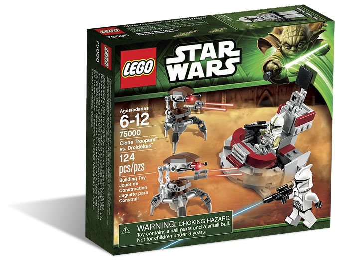 LEGO Star Wars 75000 - Clone Troopers & Droidekas Battle Pack - Nouveauté LEGO 2013