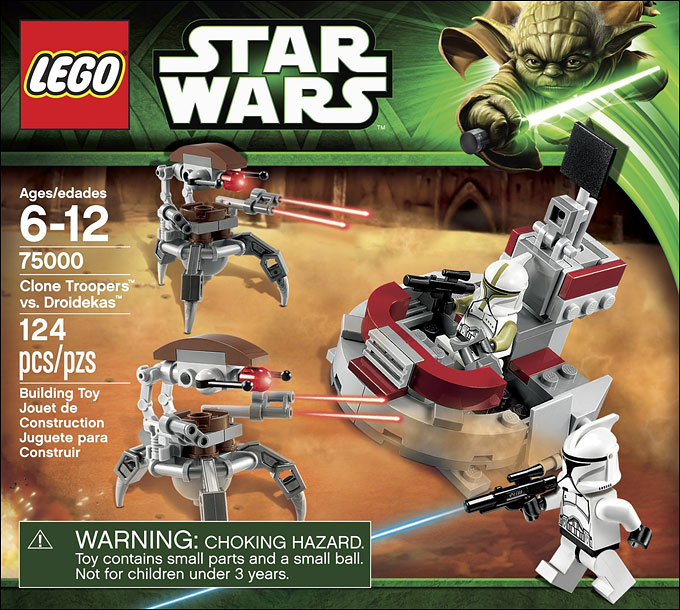 LEGO Star Wars 75000 - Clone Troopers & Droidekas Battle Pack - Nouveauté LEGO 2013