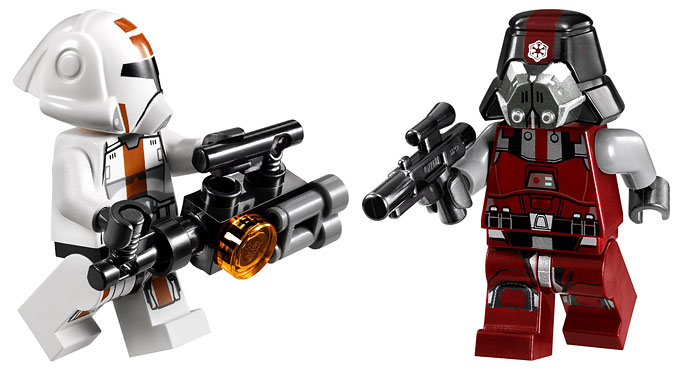 LEGO Star Wars 75001 - Republic Troopers vs Sith Troopers Battle Pack - Nouveauté LEGO 2013