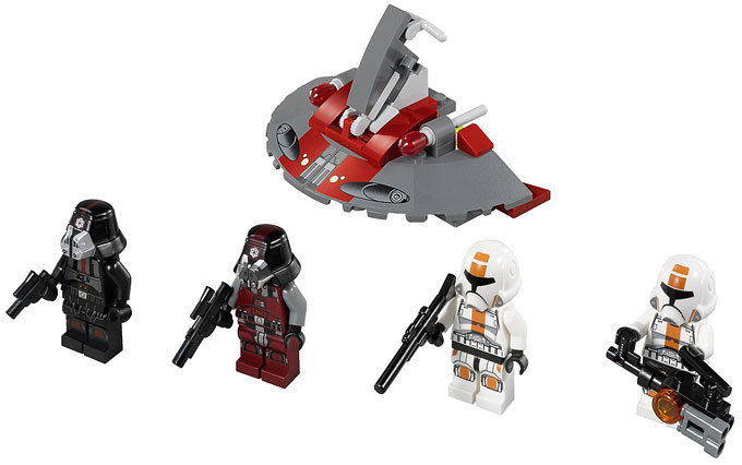 LEGO Star Wars 75001 - Republic Troopers vs Sith Troopers Battle Pack - Nouveauté LEGO 2013